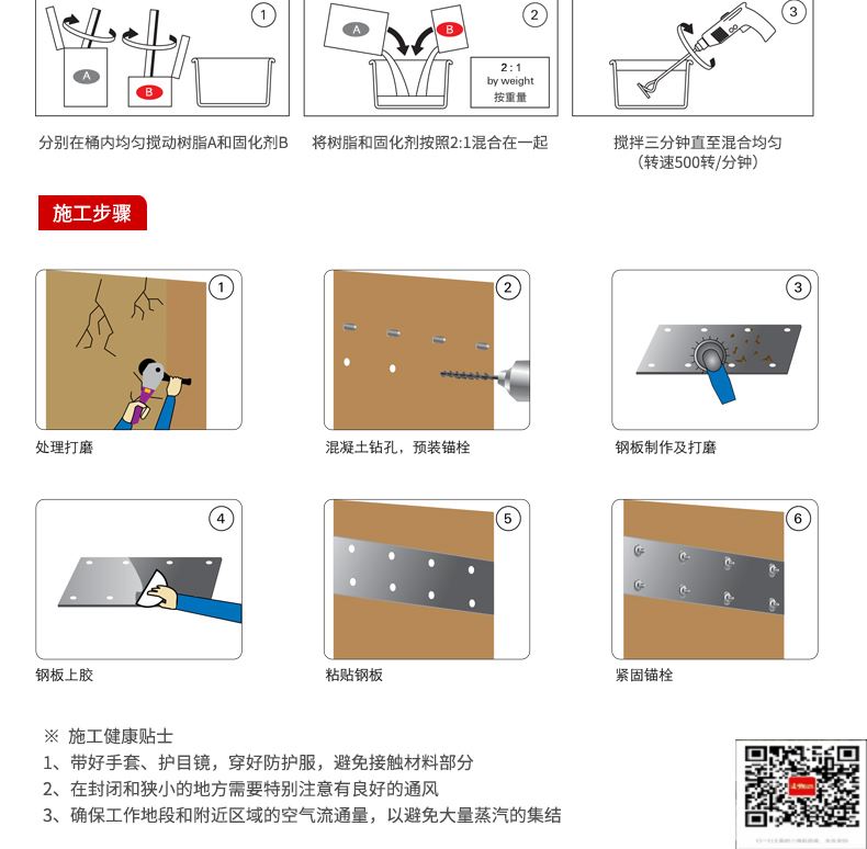 包钢阳明粘钢加固施工过程